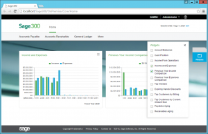 Sage 300 ERP Web Interface